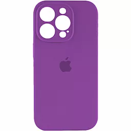 Чехол Silicone Case Full Camera for Apple IPhone 14 Pro Purple