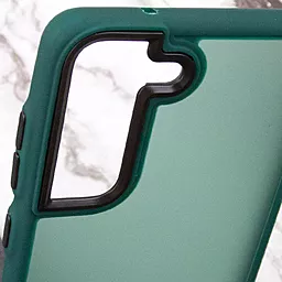 Чехол Epik Lyon Frosted для Samsung Galaxy S21 FE Green - миниатюра 5