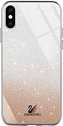 Чехол Epik Swarovski Apple iPhone X, iPhone XS Gold