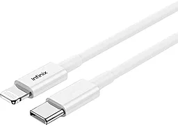 Кабель USB Infinix XDL13 15W 3A USB Type-C - Lightning Cable White - миниатюра 2