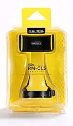 Автотримач Remax RM-C15 Black / Yellow - мініатюра 5