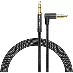 Аудио кабель Vention AUX mini Jack 3.5mm M/M cable 2 м black (BAZBH) - миниатюра 2
