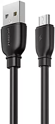 Кабель USB Remax Suji Pro 2.4A RC-138m micro USB Cable Black