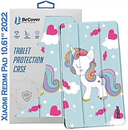 Чехол для планшета BeCover Smart Case для Xiaomi Redmi Pad 10.61" 2022 Unicorn (708741)