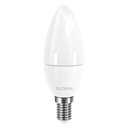 Світлодіодна лампа (LED) Global C37 CL-F 5W яркий свет 220V E14 AP (1-GBL-134-02) - мініатюра 2