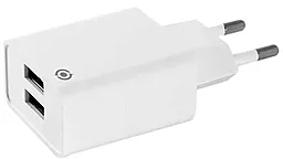 Сетевое зарядное устройство Piko TC-242 12w 2xUSB-A ports home charger white - миниатюра 4