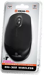Компьютерная мышка REAL-EL RM-302 Black - миниатюра 4