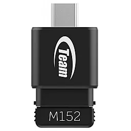 Флешка Team 16GB M152 2.0 OTG (TM15216GB01) Black - мініатюра 2