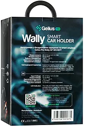 Автодержатель с беспроводной зарядкой, с автозажимом Gelius Pro Wally Automatic + Wireless Charger 15W Black (GP-WCH077) - миниатюра 15