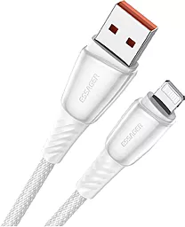 Кабель USB Essager Rainbow 12W 2.4A 2M Lightning Cable White (EXCL-CHA02) - миниатюра 4