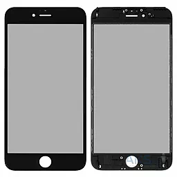 Корпусное стекло дисплея Apple iPhone 6S Plus (с OCA пленкой и поляризационной пленкой) with frame (original) Black