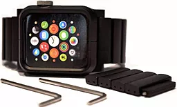 Змінний ремінець для розумного годинника Link Band for Apple Watch 42 mm Black - мініатюра 4