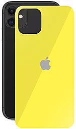Защитное стекло 1TOUCH Back Glass Apple iPhone 11 Yellow