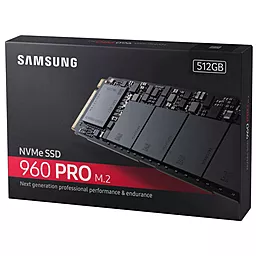Накопичувач SSD Samsung 960 Pro 512 GB M.2 2280 (MZ-V6P512BW) - мініатюра 6