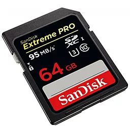 Карта пам'яті SanDisk SDXC 64GB Extreme Pro Class 10 UHS-I U3 V30 (SDSDXXG-064G-GN4IN) - мініатюра 2