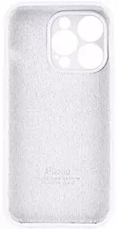 Чехол Silicone Case Full Camera для Apple iPhone 13 Pro Max  White - миниатюра 2