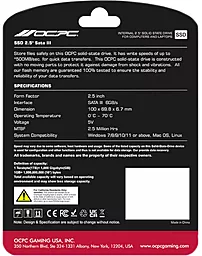 SSD Накопитель OCPC XTL-200 128 GB (SSD25S3T128GLT) - миниатюра 4