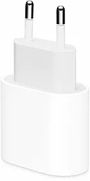 Мережевий зарядний пристрій з швидкою зарядкою Apple 20W USB Type-C Replacement Power Adapter white
