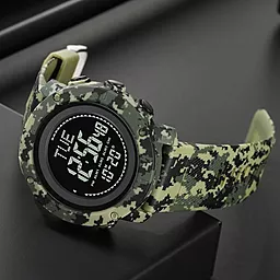 Наручний годинник SKMEI 2095CMGN  Army Green Camouflage - мініатюра 2