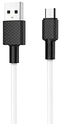 USB Кабель Hoco X29 Superior Style micro USB Cable White