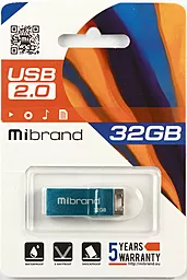 Флешка Mibrand Сhameleon 32GB USB 2.0 (MI2.0/CH32U6LU) Light blue - миниатюра 2