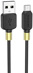 Кабель USB Borofone BX59 2.4A micro USB Cable Black