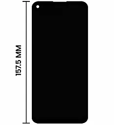 Дисплей Samsung Galaxy A11 A115 Global, Galaxy M11 M115 Global с тачскрином и рамкой, Black - миниатюра 2