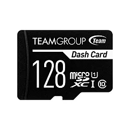 Карта памяти Team microSDXC 128GB Dash Card Class 10 UHS-I U1 + SD-адаптер (TDUSDX128GUHS03) - миниатюра 2