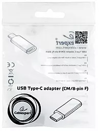 Адаптер-переходник Cablexpert Type-C to Lightning (A-USB-CM8PF-01) - миниатюра 3