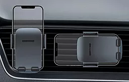 Автодержатель Baseus Easy Control Clamp Car Mount Holder (Air Outlet Version) Tranish (SUYK010114) - миниатюра 5
