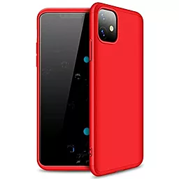 Чехол 1TOUCH GKK LikGus 360 градусов (opp) для Apple iPhone 11 (6.1") Красный