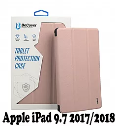 Чохол для планшету BeCover Smart Case для Apple iPad 9.7" 5 (2017), 6 (2018) Pink (707509)