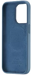 Чехол Apple Silicone Case Full with MagSafe and SplashScreen для Apple iPhone 15 Pro Winter Blue - миниатюра 2