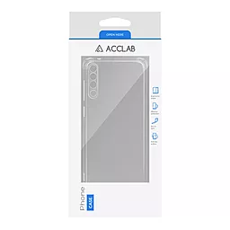 Чехол ACCLAB Shockproof для Samsung Galaxy A50 Transparent - миниатюра 2