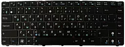 Клавіатура для ноутбуку Asus A42 K42 K43 N82 X42 U31 U35 U36 UL30 U41 U45 UL41 UL80 в рамці, Black - мініатюра 2