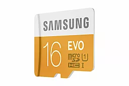 Карта памяти Samsung microSDHC 16GB EVO Class 10 UHS-I U1 + SD-адаптер (MB-MP16DA/AM) - миниатюра 4