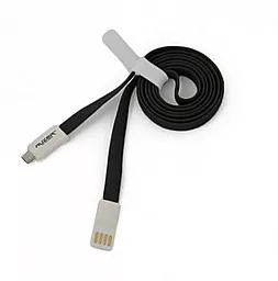 Кабель USB Auzer micro USB Cable Black (AC-M1) - миниатюра 2