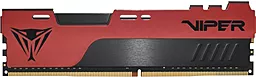 Оперативная память Patriot DDR4 8GB 3200 MHz Viper Elite II Red (PVE248G320C8)