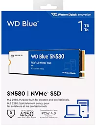 SSD Накопитель Western Digital Blue SN580 1 TB (WDS100T3B0E) - миниатюра 4