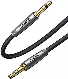 Аудио кабель Ugreen AV150 AUX mini Jack 3.5mm M/M cable 1 м gray (70899) - миниатюра 3