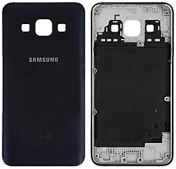 Задняя крышка корпуса Samsung Galaxy A3 A300F / A300H / A300FU Midnight Black