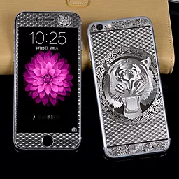 Захисне скло 1TOUCH Tiger Series Apple iPhone 5, iPhone 5S, iPhone SE Silver (экран + задняя крышка) - мініатюра 2