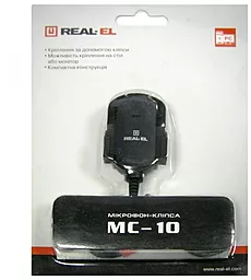 Мікрофон REAL-EL MC-10 Black - мініатюра 3