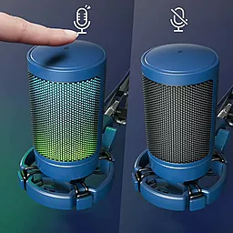 Микрофон Fifine A6B RGB Ampligame Blue - миниатюра 2