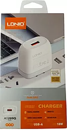 Сетевое зарядное устройство LDNio A1209Q 18W QC USB-A White - миниатюра 4