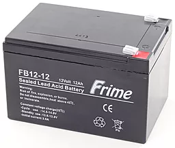 Акумуляторна батарея Frime 12V 12Ah (FB12-12) - мініатюра 3