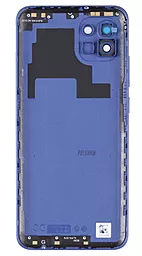 Задня кришка корпусу Samsung Galaxy A03 A035F зі склом камери Original Blue - мініатюра 2