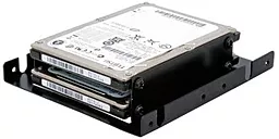 Фрейм-перехідник Chieftec HDD/SSD Chieftec 3.5"-2x2.5" (SDC-025) - мініатюра 5