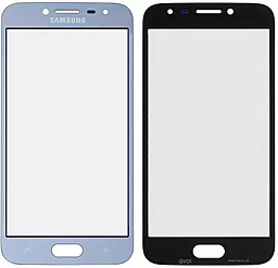 Корпусное стекло дисплея Samsung Galaxy J2 Pro J250H 2018 (с OCA пленкой) (original) Blue