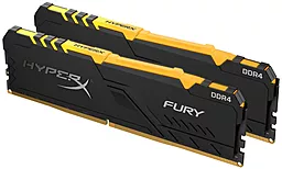 Оперативна пам'ять HyperX 32GB (2x16GB) DDR4 3200MHz Fury RGB Black (HX432C16FB3AK2/32)